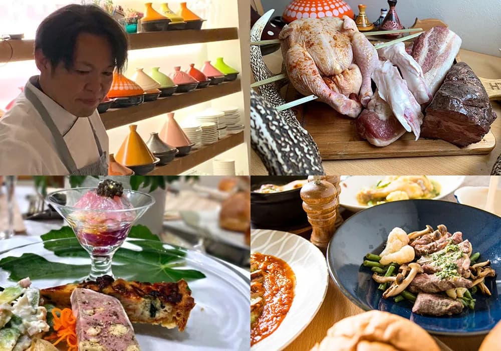 上村哲也シェフの出張料理
